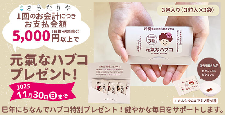 元氣なハブコ プレゼント-until202501130